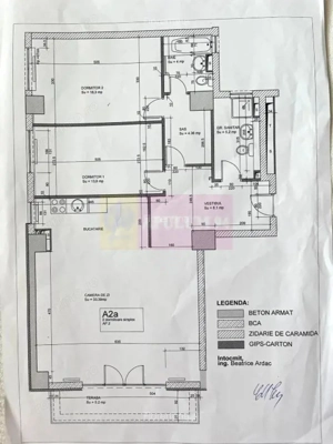 Vanzare 3 camere Unirii, bloc nou