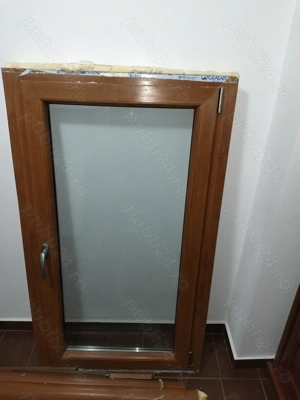 Geam termopan stejar auriu