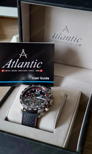 Vand ceas elvetian Atlantic - Seasport  - imagine 3