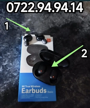 Casti bluetooth In-Ear Xiaomi Mi True Wireless Earbuds Basic