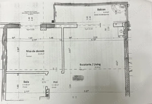 Persoană fizică vând apartament 2 camere Florești, Teilor - imagine 3