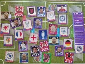 Euro 2024 Topps Sticker peste 178 buc