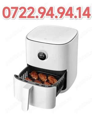 Friteuza Xiaomi Mi Smart Air Fryer BHR4849EU 1500W 3.5L 8 programe Alb