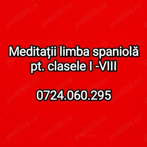 Meditatii Limba Spaniola