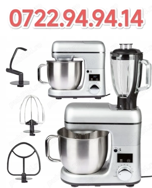 Set robot de bucătărie SilverCrest 900W cu microunde și blender - imagine 3