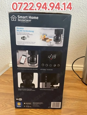 Silvercrest Smart Home cafetiera SKMS 900W A1 Wi-Fi - imagine 4