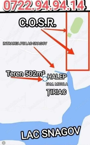 Proprietar Teren de 502m  Izvorani - Ilfov 