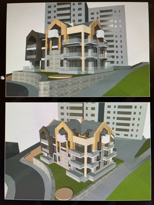 De vanzare-Proiect si autorizatie imobil 6 apartamente, 800 mp, P+2E+M-Sinaia
