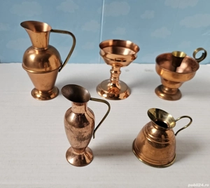Lot obiecte din cupru