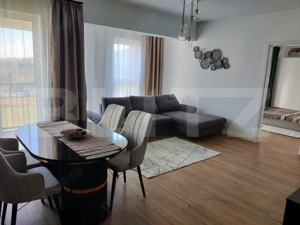 Apartament mobilat si utilat, 56 mp utili, 2 balcoane, lift, la 5 minute de Vivo - imagine 3