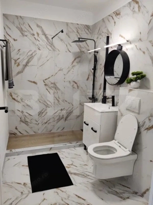 Apartament mobilat si utilat, 56 mp utili, 2 balcoane, lift, la 5 minute de Vivo - imagine 11