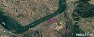 Teren Hinova - Ostrovu Corbului, la Dunare, 3,38 ha, intra extravilan, zona rezidenyiala  