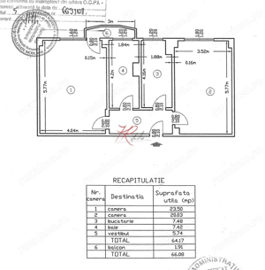 Vanzare apartament  2 camere aviatie - renovat mobilat