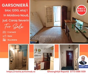Garsoniera Etaj 1 in Moldova Noua