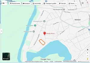 Teren Branesti - Str Oltului - 1600 mp - deschidere 16 ml - comision 0%