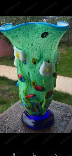 Vaza sticla murano