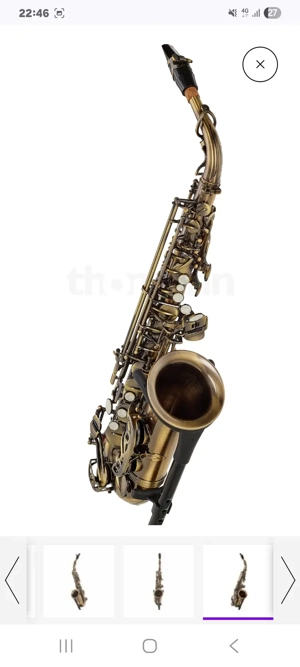 Saxafon toman anticuye 