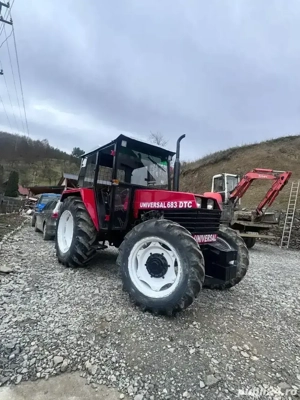 Tractor U 683 cu troliu pe aer 