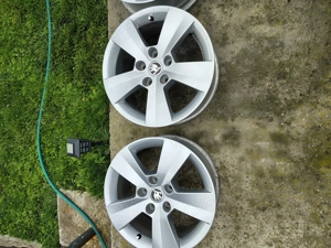 Genți auto aliaj originale Skoda superb 3 R16 2023 - imagine 3