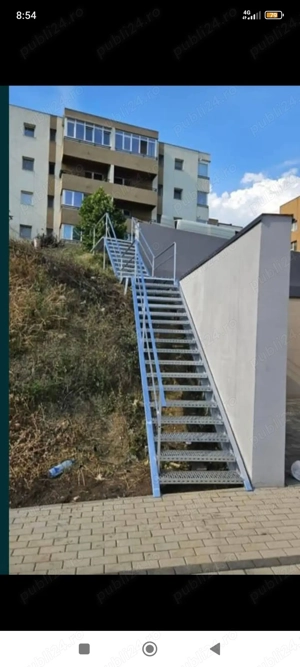 Confecționăm scări zincate