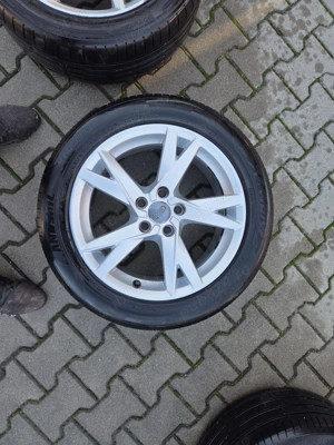 Jante Audi B9  R17 echipate cu anvelope vara 225  / 50 / R17 - imagine 5