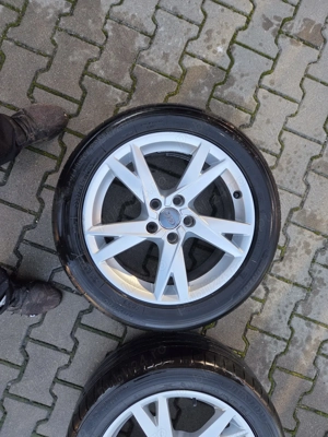 Jante Audi B9  R17 echipate cu anvelope vara 225  / 50 / R17 - imagine 4