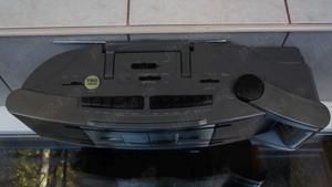 Radio Philips Aw7112 dublu casetofon portabil,vintage Malaysia - imagine 4