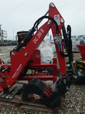 Retro excavator pentru Tractor 60-90CP | NOU