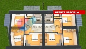 Unitate Duplex, 120 Mp Utili, Cu 2 Garaje, Pompa de caldura si panouri solare - imagine 5