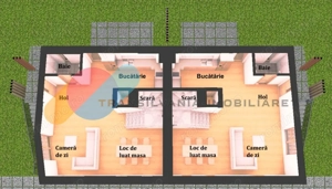 Unitate Duplex, 120 Mp Utili, Cu 2 Garaje, Pompa de caldura si panouri solare - imagine 6
