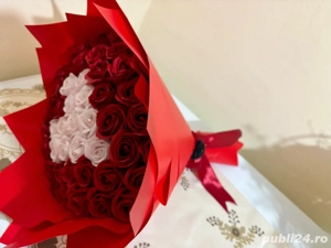 trandafiri din sapun 