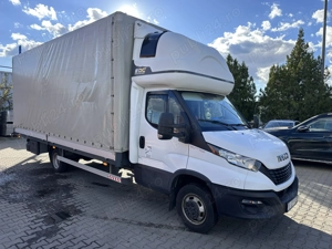 Iveco Daily 50C 35   detarata 3,5 t   15 pal   platforma 6 m - prelata culisanta   dormitor   perne 