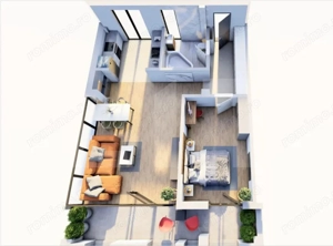 Apartament cu 2 camere, etaj intermediar, terasa, Braytim - imagine 10