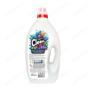 Gel de rufe UNITY CLEAN |   1L  - 5,8L Ambalaj HDPE | Export UE | Direct de la producător