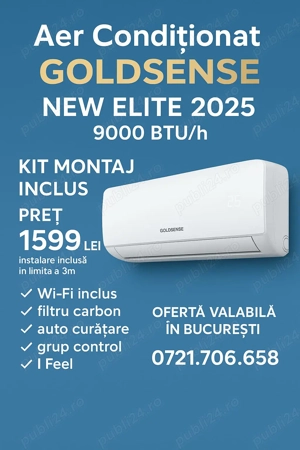 Aer conditionat Goldsense 9000 btu