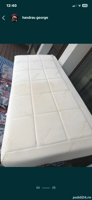 saltea Tempur 90 200 grosime 21 cm