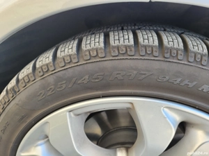 Jante si cauciucuri iarna Mercedes Set - imagine 2