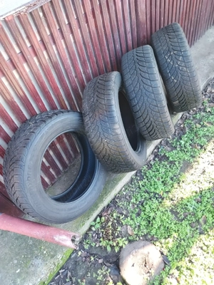 Vînd set amvelope Bridgestone M+S 205/60/16 în stare super 9/10 - imagine 4