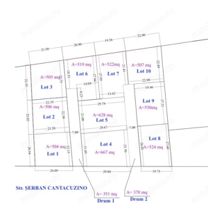 Snagov- Ciofliceni, loturi de casă între 504-670mp, Șerban Cantacuzino! - imagine 2