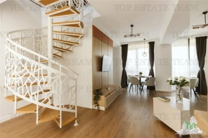 2 camere  cu Terasa de 100 mp , Duplex Exclusivist  – Lux la Mansarda!