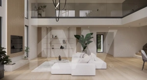 Casă single de lux cu design premium, teren 554 mp – Șelimbăr, Strada Unirii