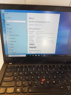 Lenovo ThinkPad T490s Intel  Core  i7-8565U, Impecabil - imagine 2
