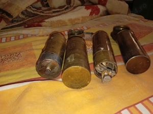 Rășnită cafea alamă vintage - imagine 4