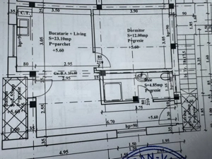 Apartament 2 camere, 44mp  Rediu–Grădinița Kiki - imagine 10