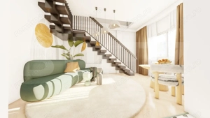  PENTHOUSE DUPLEX– 2 NIVELE + MANSARDĂ LA ROSU  REDIU GRADINITA KIKI