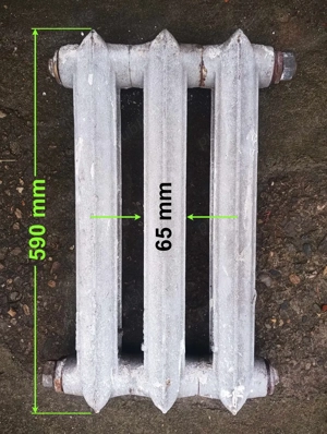 Vand calorifere din fonta-calitate f.f. buna - imagine 3