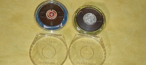 2 role cu banda pt. magnetofon + carcase emitape diametrul la rola 10 cm  - imagine 4