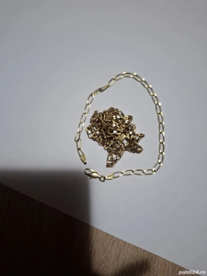 Vând lanț și brățară aur 14 k