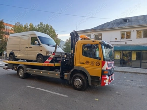 Platforma hidraulica Mercedes atego cu macara ,platou hidraulic, furculița  - imagine 3
