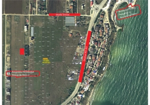 Teren intravilan 600mp Agigea RO-RO toate utilitățile vedere la mare